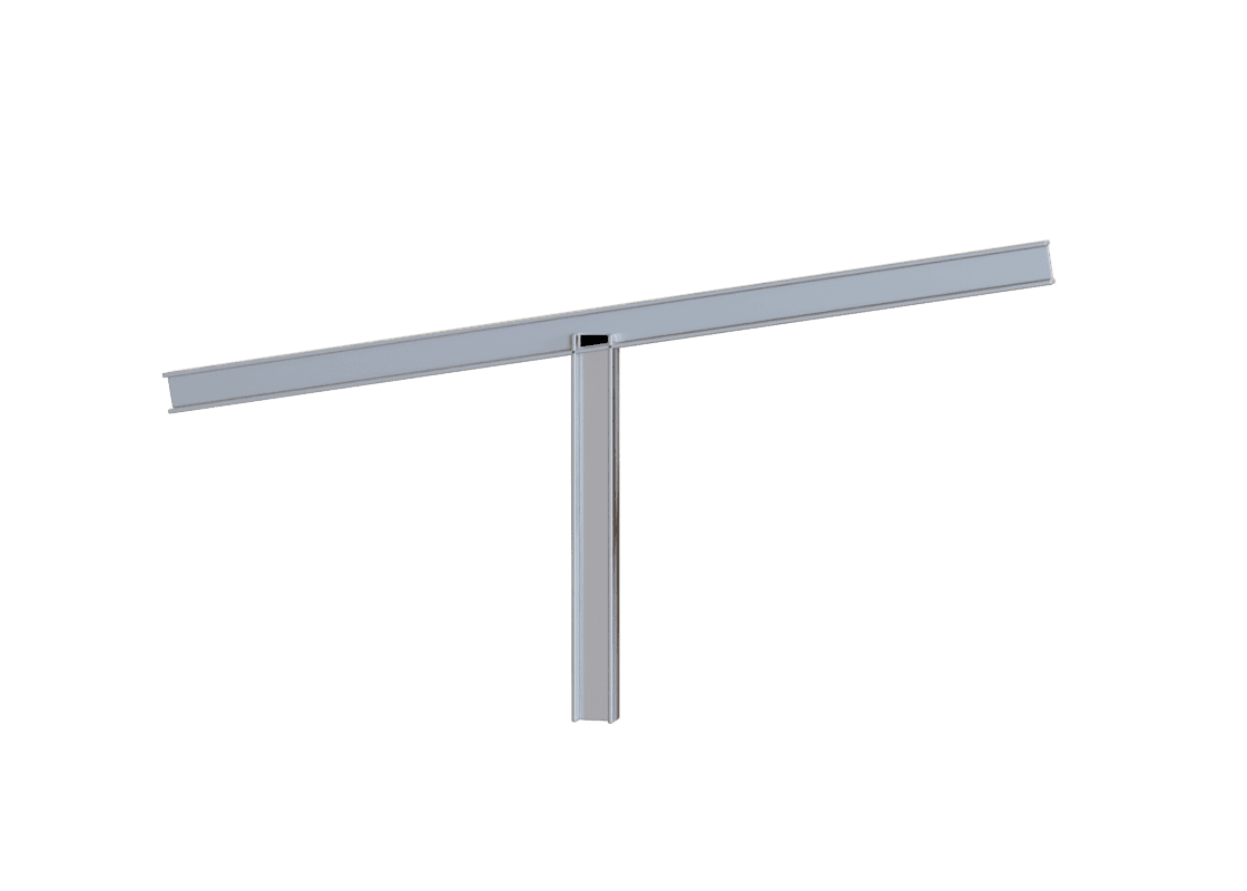Double Cantilever S carport structure diagram