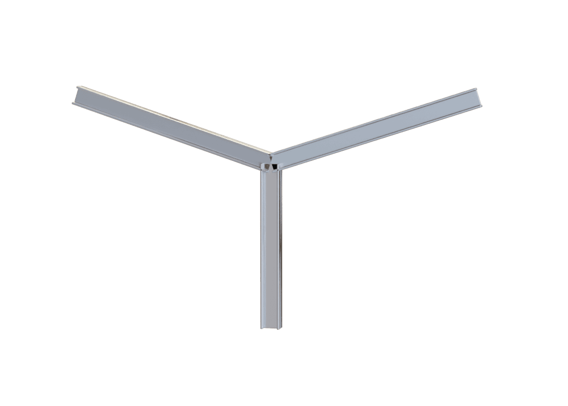 Double Cantilever Y carport structure diagram